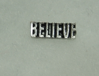 CH-131 BELIEVE CHARM