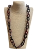 CH33 ACRYLIC LONG CHAIN LINK NECKLACE
