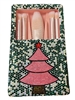 CHR12 PINK TREE  MAKEUP BRUSH 5PCS SET