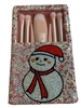 CHR14  SNOWMAN  MAKEUP BRUSH 5PCS SET