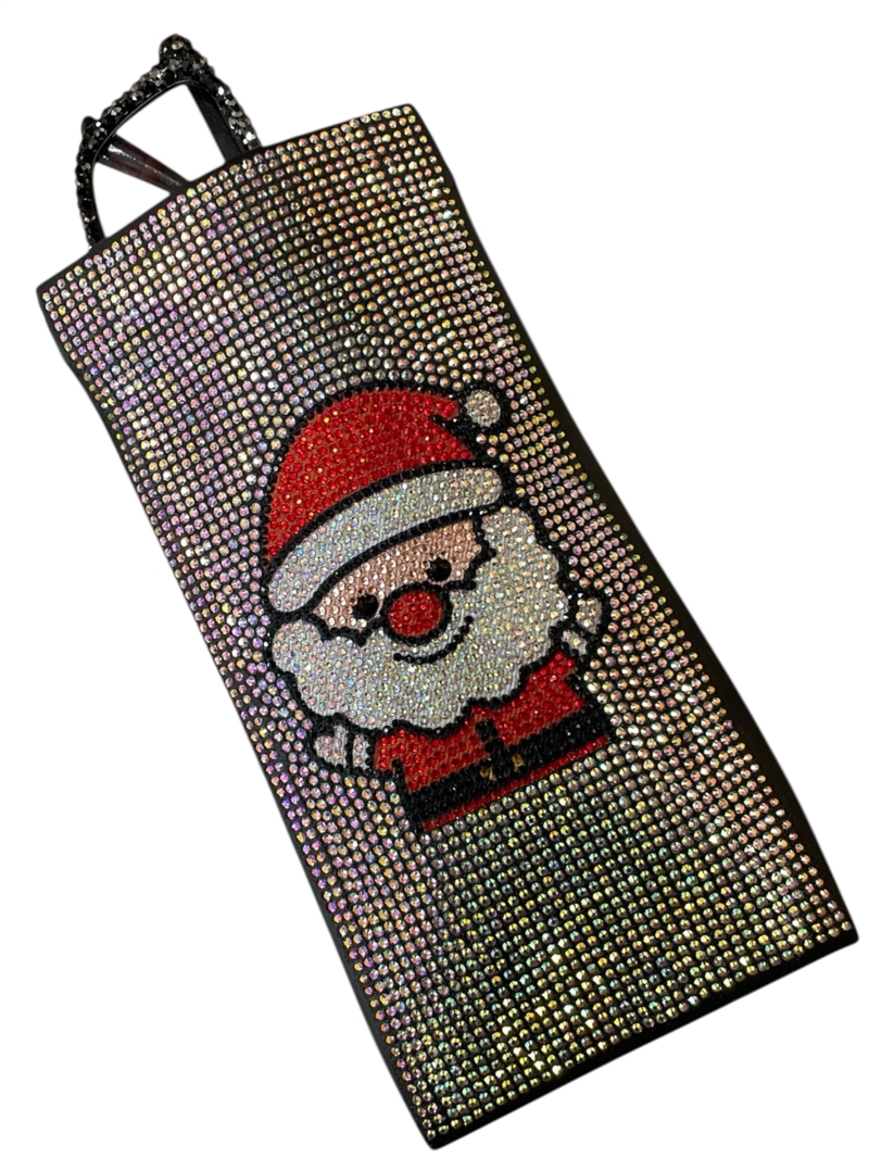 CHR26 SANTA  AB BLACK SUNGLASSES BAG