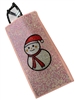 CHR27 SNOWMAN PINK SUNGLASSES BAG
