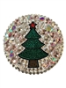CHR38  GREEN TREE PINK  STONE PILL CASE