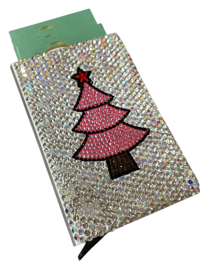 CH43  PINK TREE  POP UP WALLET SLIM