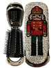 CHR57  AB NUTCRACKER  HAIR BRUSH WITH MIRROR