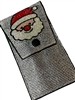 CHR65S SANTA SILVER TRAVEL MAKE UP BRUSH SET