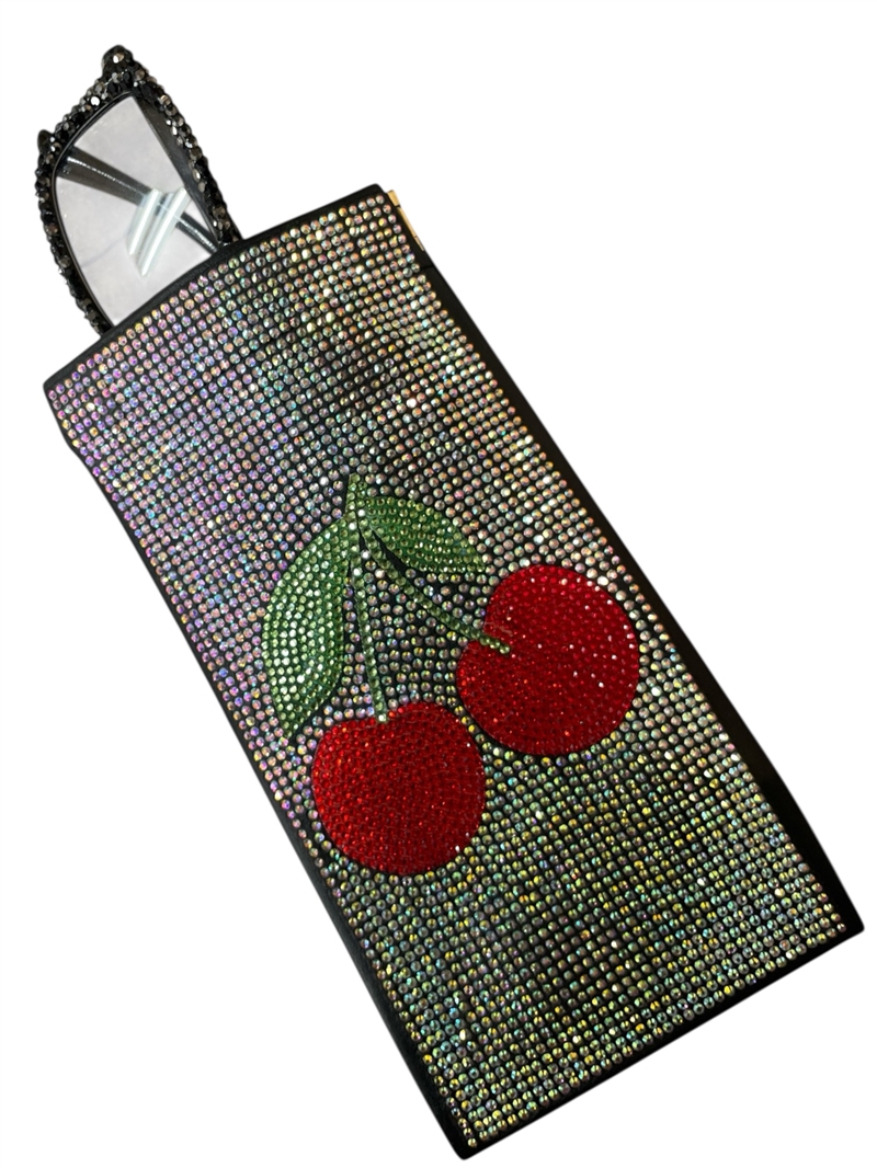 CHR70 RED CHERRY AB SUNGLASSES BAG