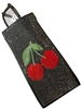 CHR70BK RED CHERRY BLACK SUNGLASSES BAG
