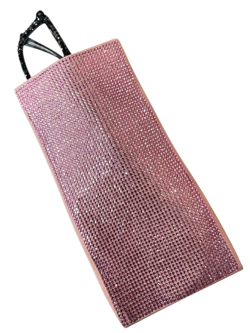CHR72PK SOLID BLING PINK SUNGLASSES BAG