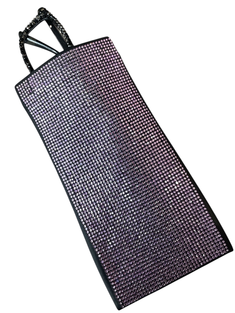 CHR72PR SOLID BLING PURPLE SUNGLASSES BAG