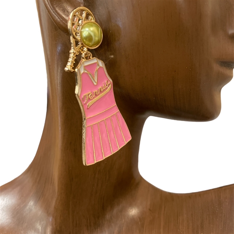 CIE2231 TENNIS  DRESS EARRINGS