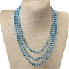 CN606BL   60'' 6MM BABY BLUE CRYSTAL NECKLACE