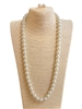 CNE6107 30" PEARL AND EARING NECKLACE SET