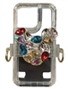 CPH02MC   ADJUSTABLE MULTI COLOR RHINESTONE CELLPHONE HOLDER