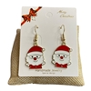 CR33 SANTA DANGLE  EARRINGS