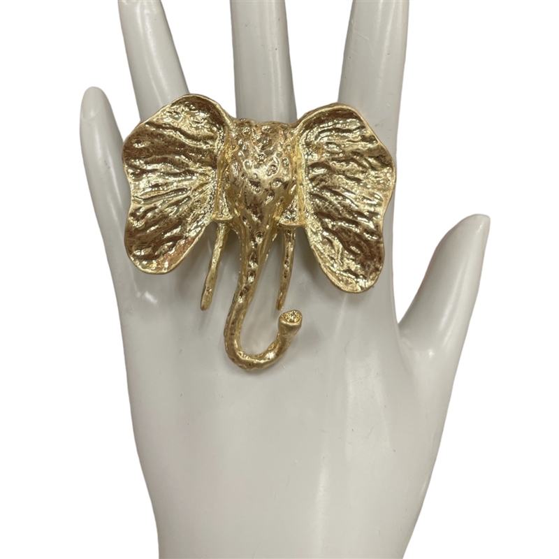 CR4589  ELEPHANT HEAD STRETCH RING