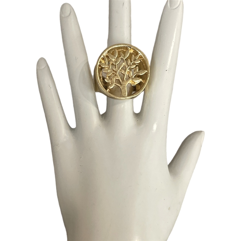 CR4995 TREE OF LIFE  STRETCH RING