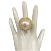 D807 CHUNKY PEARL RING