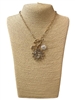 DGN2009 ATHENA COIN CHARMS TOGGLE NECKLACE
