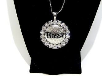 DJN35 BOSSY LARGE PENDANT