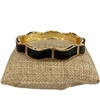DR04B BLACK & GOLD  BRACELET