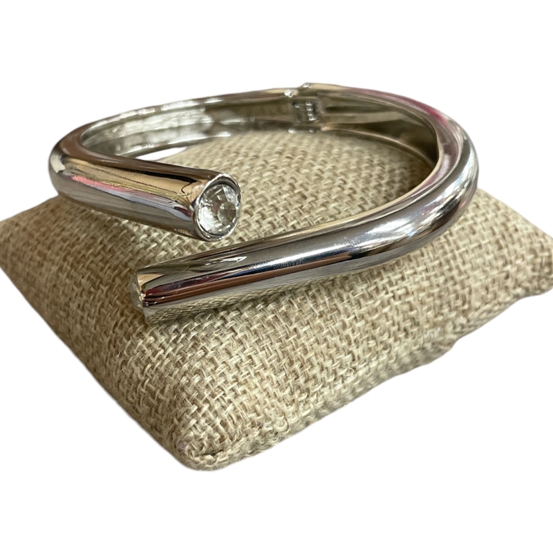 DR08 SILVER STACKED BRACELET