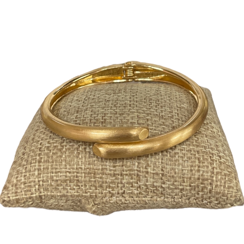 DR123 TINY MATTE GOLD BRACELET