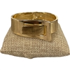 DR134 SHINY GOLD BELT CUFF BRACELET