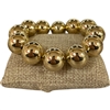 DR138 18MM GOLD SHINY CHUNKY BRACELET