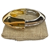 DR401 SHINY TWO TONE BRACELET