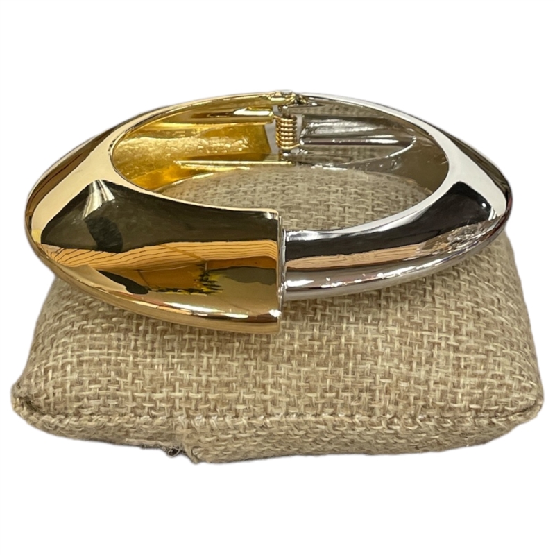 DR401 SHINY TWO TONE BRACELET