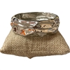 DRO186 SHINY SILVER CHUNKY BRACELET