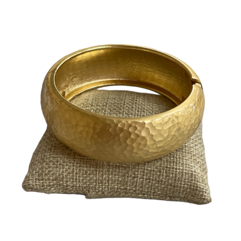DRO36  MATTE GOLD CHUNKY BRACELET