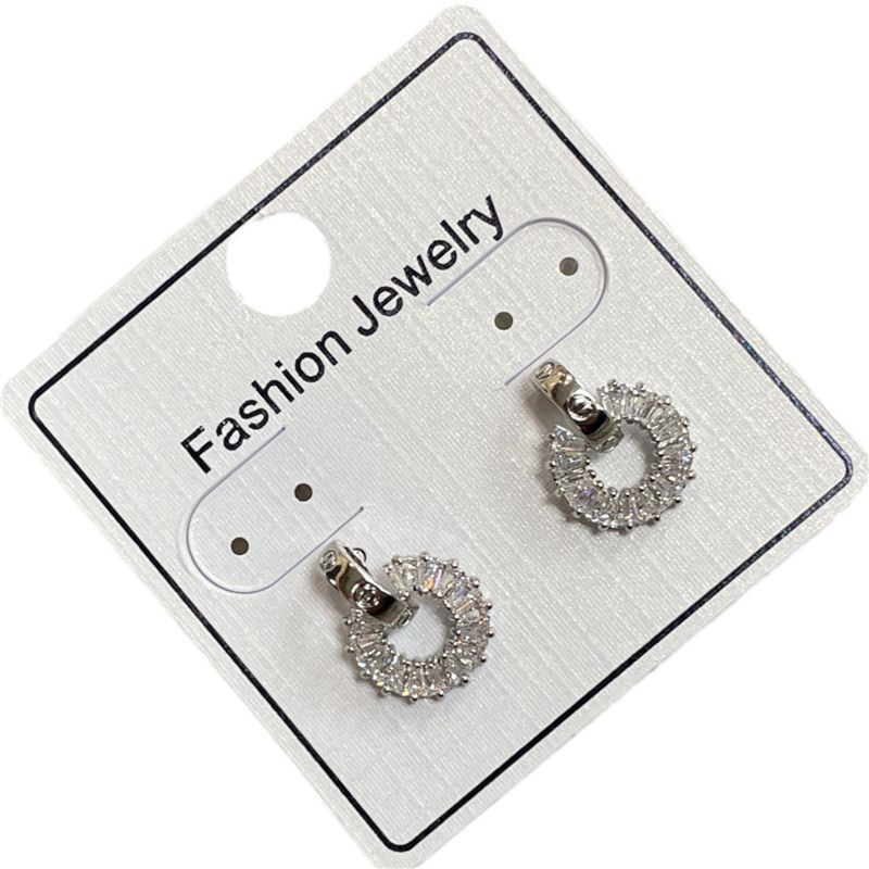 E295SM    SMALL CIRCLE EARRING