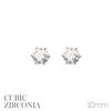 E305  10MM LARGE  STUD EARRINGS