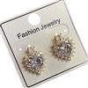E8F13 CHUNKY HEART EARRINGS