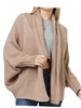 ECD10908BTP TAUPE  SWEATER CARDIGAN