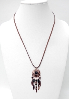 EN002 DREAMCATCHER SUEDE Necklace SET