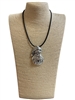 EN21959S  SMALL  SNOWMAN SHORT NECKLACE