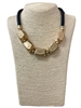 EN27061 ABSTRACT CUBES SHORT NECKLACE