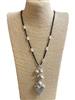 EN35731 TASSEL HEART LONG NECKLACE