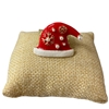 EN9021 PEARLS RED SANTA'S HAT STRETCH RING