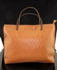 F001TN TEXTURED TAN LARGE TOTE BAG