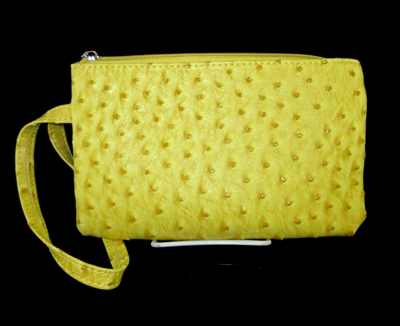 F003BY TEXTURED BRIGHT YELLOW WRISTLET