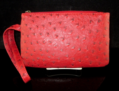 F003RD TEXTURED RED WRISTLET