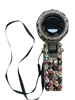 F06 AB BLACK BIG STONE DIGITAL TALL FOLDING FAN