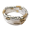 FB2907 ACRYLIC MULTI LAYERED BRACELET