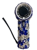 FC6628 BLUE CHUNKY STONE DIGITAL FAN