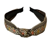 FD0582  FLOWER TWISTED FABRIC  HEADBAND