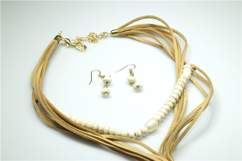 FNE5036 BEADED NECKLACE SET